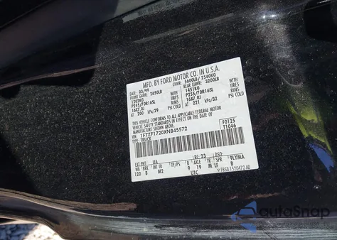 1999 Ford F-150 Work Series/Xl/Xlt from USA, damaged, VIN 1FTZF1720XNB45572